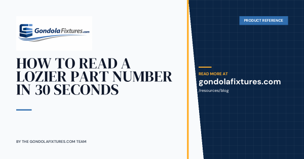 How to Read a Lozier Part Number in 30 Seconds