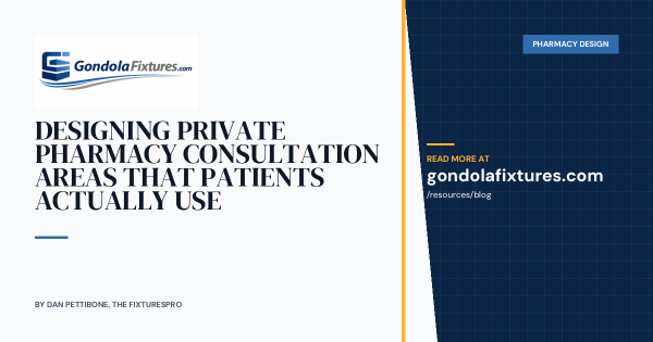 Designing Private Pharmacy Consultation Areas That Patients Actually Use
