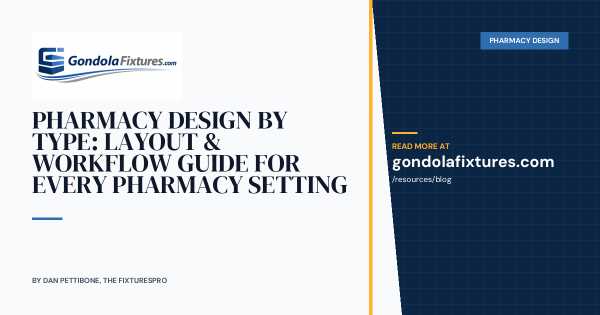 Pharmacy Design by Type: Layout & Workflow Guide for Every Pharmacy Setting